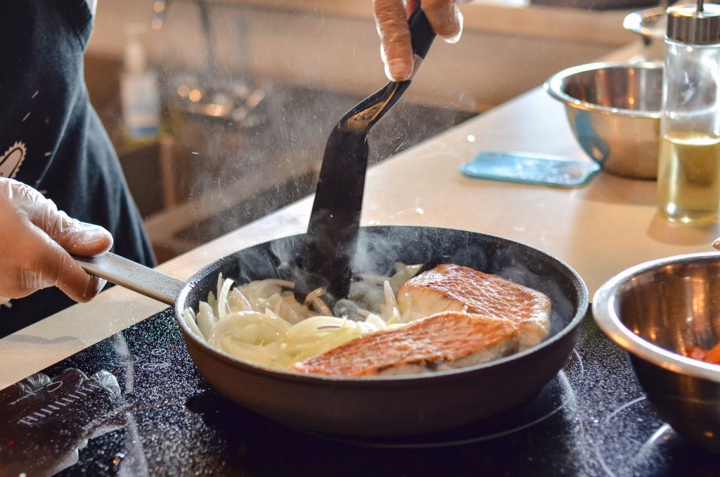 Fish in Coconut sauce Master Class in Taino Lab